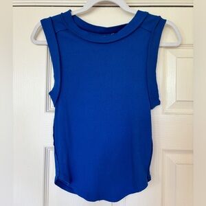 We the Free Kate Tee in Cobalt Blue